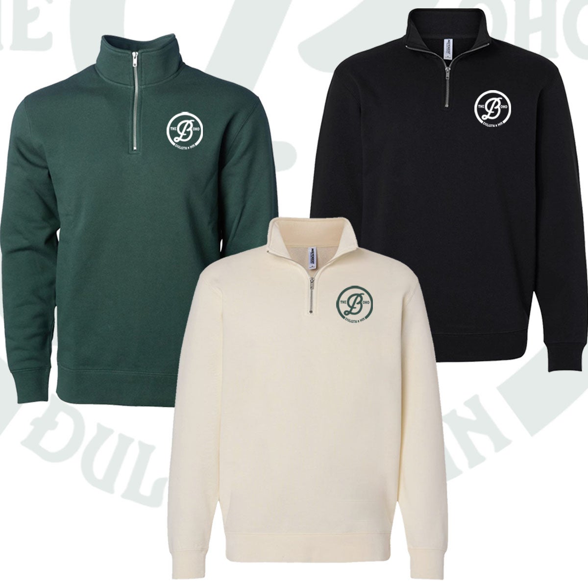 BoHo Quarter Zip Pullover | The Boreal House